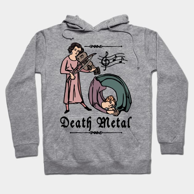 Death Metal Hoodie by Toschter